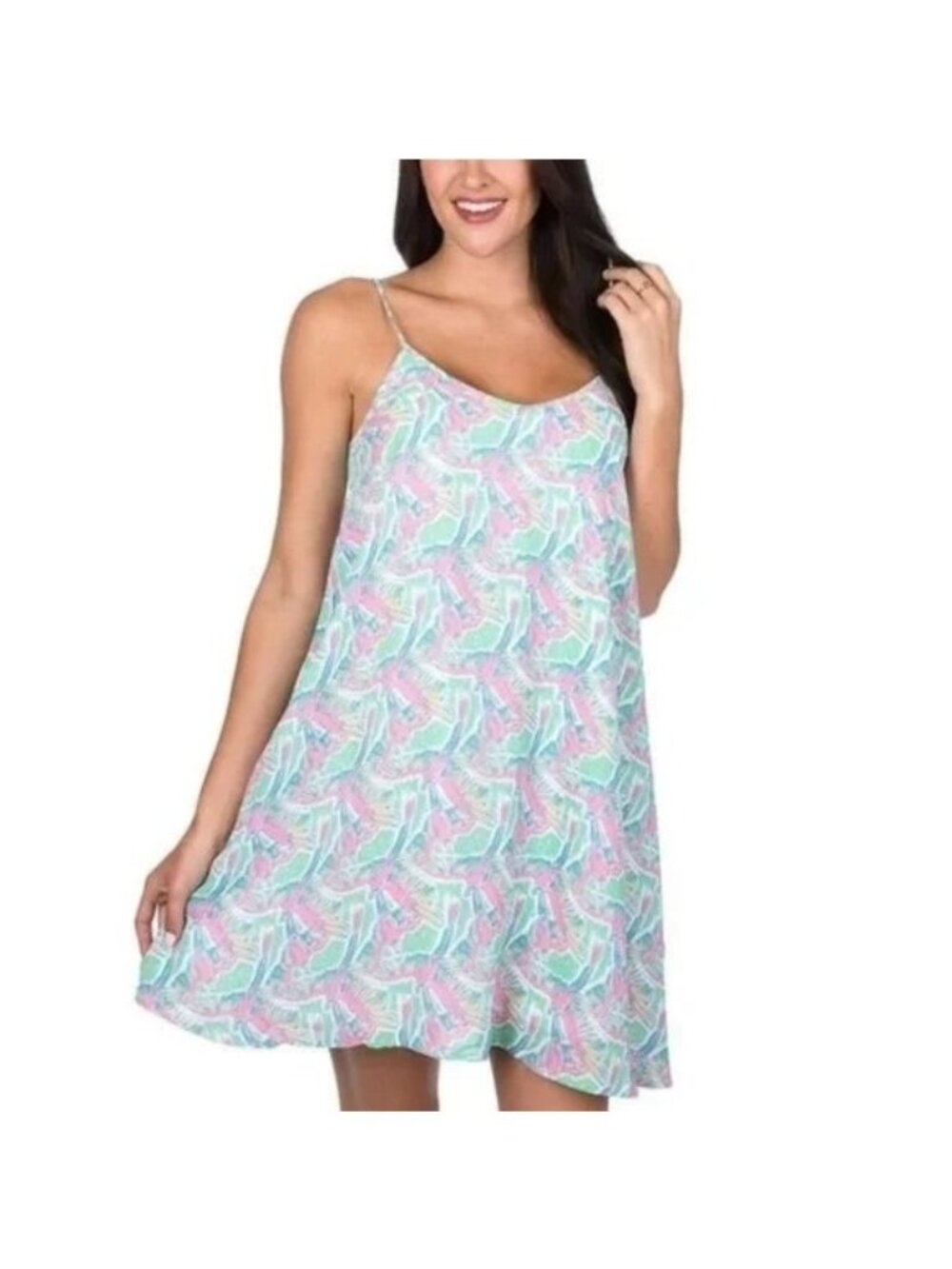 Lauren James Macawl Me Pastel Halter Paige Dress
